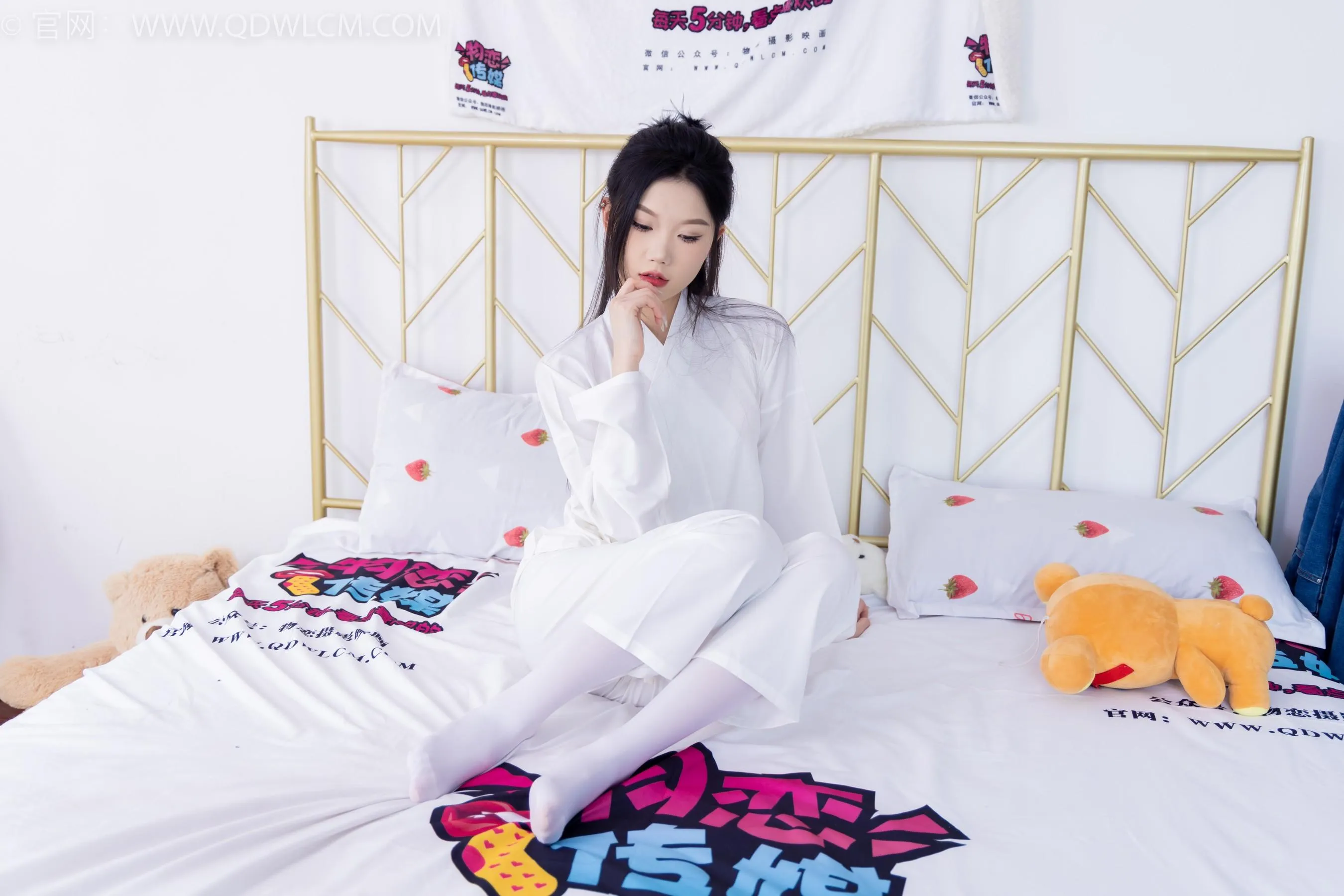 物恋传媒 NO.1586 小竹-纯白小仙女 [187P]插图4